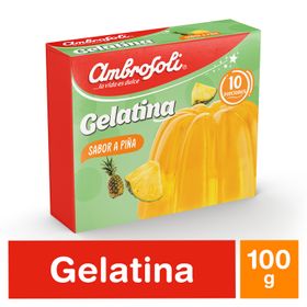 Gelatina Ambrosoli Piña 100 g