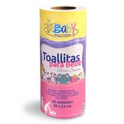 Toallas Secas Bebe Baby Solutions En Rollo 60 un.