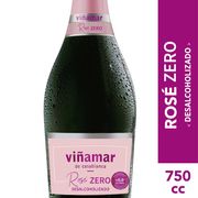 Espumante Sin Alcohol Viñamar Zero Rosé 750 cc