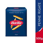 Penne Rigati N°73 Italiano Barilla Caja 500 g