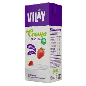 Crema Vilay Clásica 200 ml