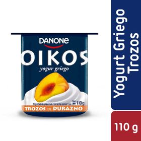 Yogurt Griego Oikos Durazno 110 g