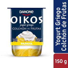 Yogurt Griego Oikos Colchón de Papaya 150 g