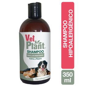 Shampoo Mascotas Vet Plant Hipoalergénico Quillay Pantenol 350 ml