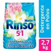 Detergente Polvo Rinso Hortensias y Flores 2.7 kg