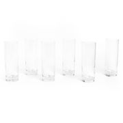 Set 6 Vasos Lisos Altos Turquía 300 cc