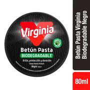 Betún Pasta Calzado Virginia Bio Negro 80 ml