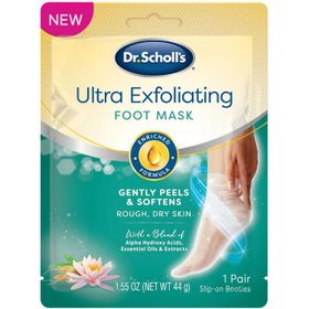 Máscara Pies Dr. Scholl's Exfoliante 1 Par