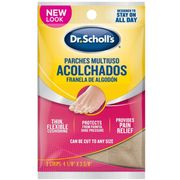 Parche Pies Dr. Scholl's Acolchado Algodón 3 un.