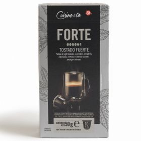 Café Cápsulas Cuisine & Co Forte 10 un.