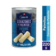 Corazón de Palmito Entero 220 g drenado
