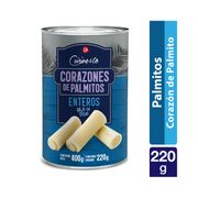 Corazón de Palmito Entero 220 g drenado