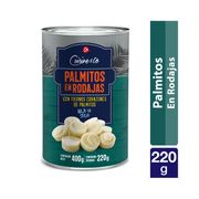 Palmitos En Rodajas 220 g drenado