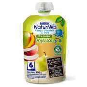 Compota Naturnes Orgánico Mango Manzana Pera 100 g