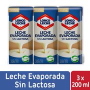 Pack 3 un. Leche Evaporada Loncoleche 200 ml