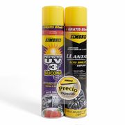 Pack Simoniz: Renovador Llanta 480 cc + Silicona Aerosol 480 cc