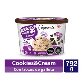 Helado Cookies And Cream 792 g