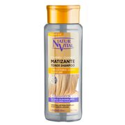 Champú Silver Natur Vital Blonde Matizante Rubio 300 ml