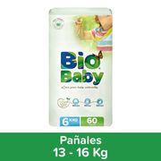 Pañales Bio Baby Premium Ecológicos Talla XXG 60 un.