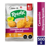 Camarones Cocidos Apanados Mariposa 500 g