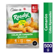 Camarones Cocidos Apanados Con Cola 500 g