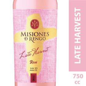 Vino Misiones de Rengo Late Harvest Rosé 12.1° 750 cc