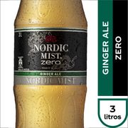 Bebida Nordic Mist Ginger Ale Zero 3 L