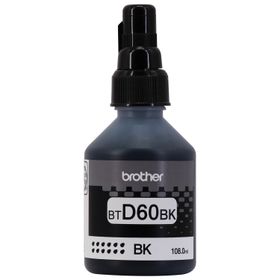 Botella de Tinta Brother BTD60BK Negra 108 ml