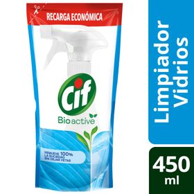 Limpia Vidrios Biodegradable Cif Recarga 450 ml