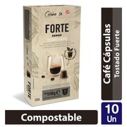 Café Cápsulas Cuisine & Co Forte Compostables 10 un.