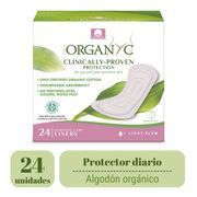 Protectores Diarios Organyc Ultra Delgados 24 un.