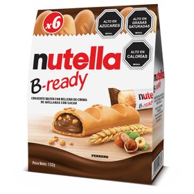 Nutella B-Ready 6 un. 132 g