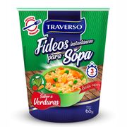 Fideos Instantáneos Traverso Sabor Verduras 65 g