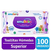 Toallas Húmedas Emubaby 100 un.