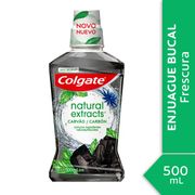 Enjuague Bucal Colgate Natural Carbón 500 ml