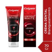 Pasta Dental Colgate Luminous White Lovers Vino 70 g