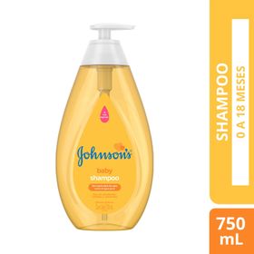 Shampoo Infantil Johnson's Baby pH Balanceado 750 ml