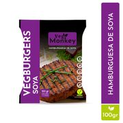 Hamburguesa Vegetal Vegmonkey Base Soya 100 g