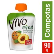 Compota Vivo Mifrut Durazno 90 g