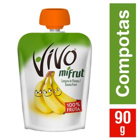 Compota Vivo Mifrut Plátano 90 g