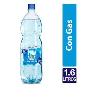 Agua Purificada Gasificada 1.6 L