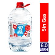 Agua Purificada Sin Gas 6 L