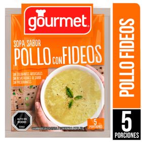 Sopa Pollo Con Fideos Gourmet 70 g