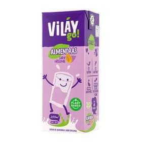 Bebida Vegetal Vilay Almendra Original 200 Cc