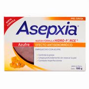 Jabón Azufre Asepxia Piel Grasa 100 g