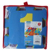 Alfombra Puzzle de Goma Eva 9 piezas 32 x 32 cm