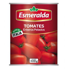 Tomates Enteros Pelados Esmeralda 240 g drenado