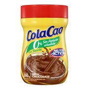 Saborizante Polvo Cola Cao Chocolate Endulzado Con Stevia 300 g