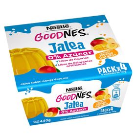 Pack Jalea Nestlé Goodnes Durazno 110 g 4 un.