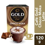 Café Sobres Gold Tentaciones Choco Moka 8 un. 19 g, 120 g neto